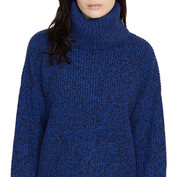 Sanctuary the Roll Neck Sweater Party Red/Black - Picture 6 of 8